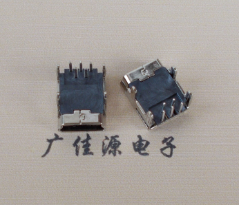 石碣镇Mini usb 5p接口,迷你B型母座,四脚DIP插板,连接器